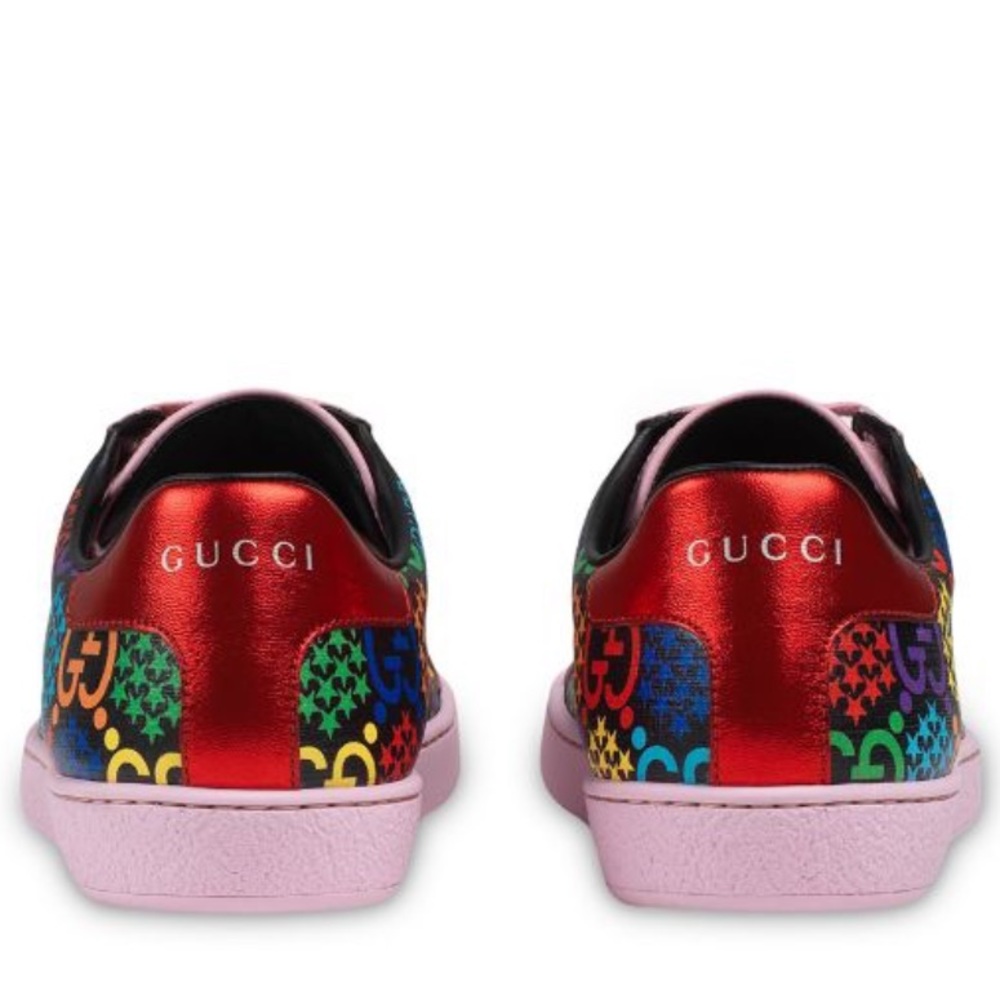 Gucci GG Monogram Psychedelic Ace Limited Sneakers - Picture 2 of 13